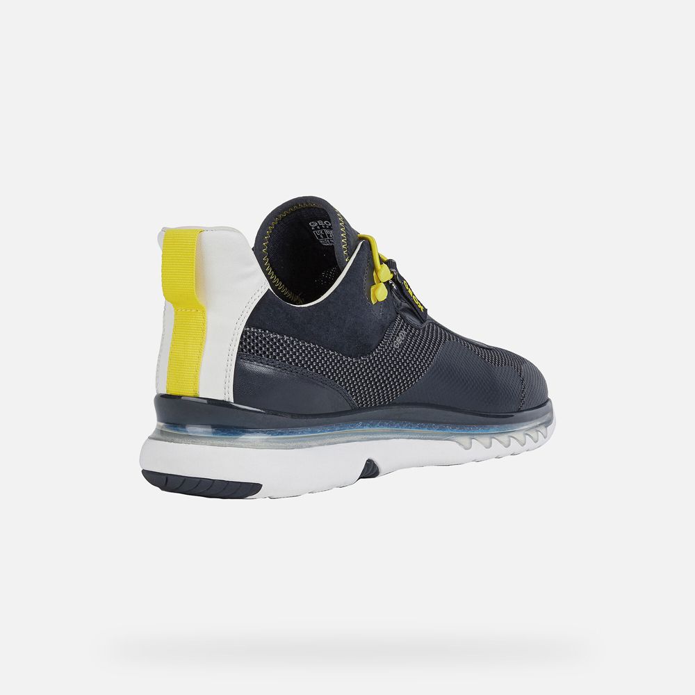 Geox Erkek Spor Ayakkabı Lacivert - Levita - DJR-064931